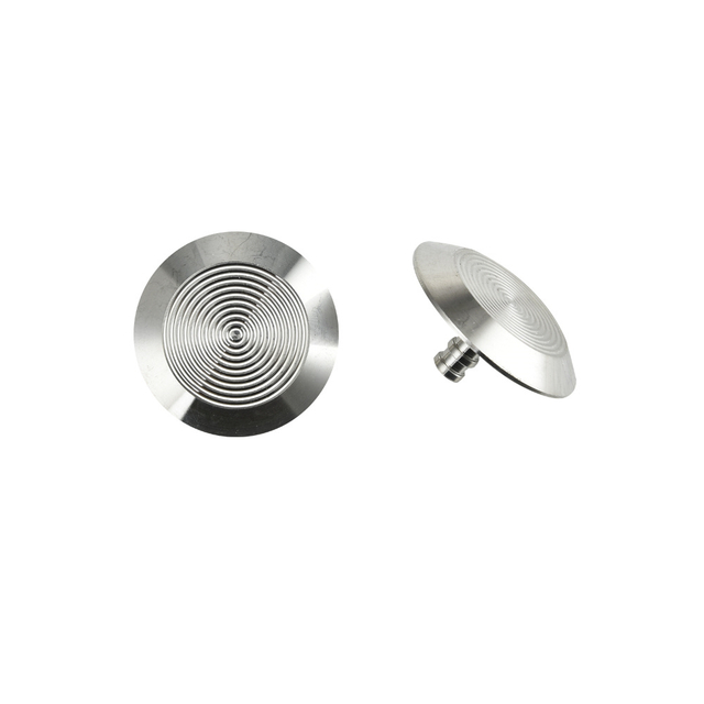 Indicatore tattile di avvertimento in acciaio inossidabile Perno per pavimentazione 35 mm Standard RY-DS101