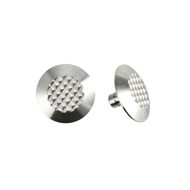 Perno per pavimentazione tattile in acciaio inossidabile diamantato da 25 mm per la sicurezza stradale RY-DS127/165