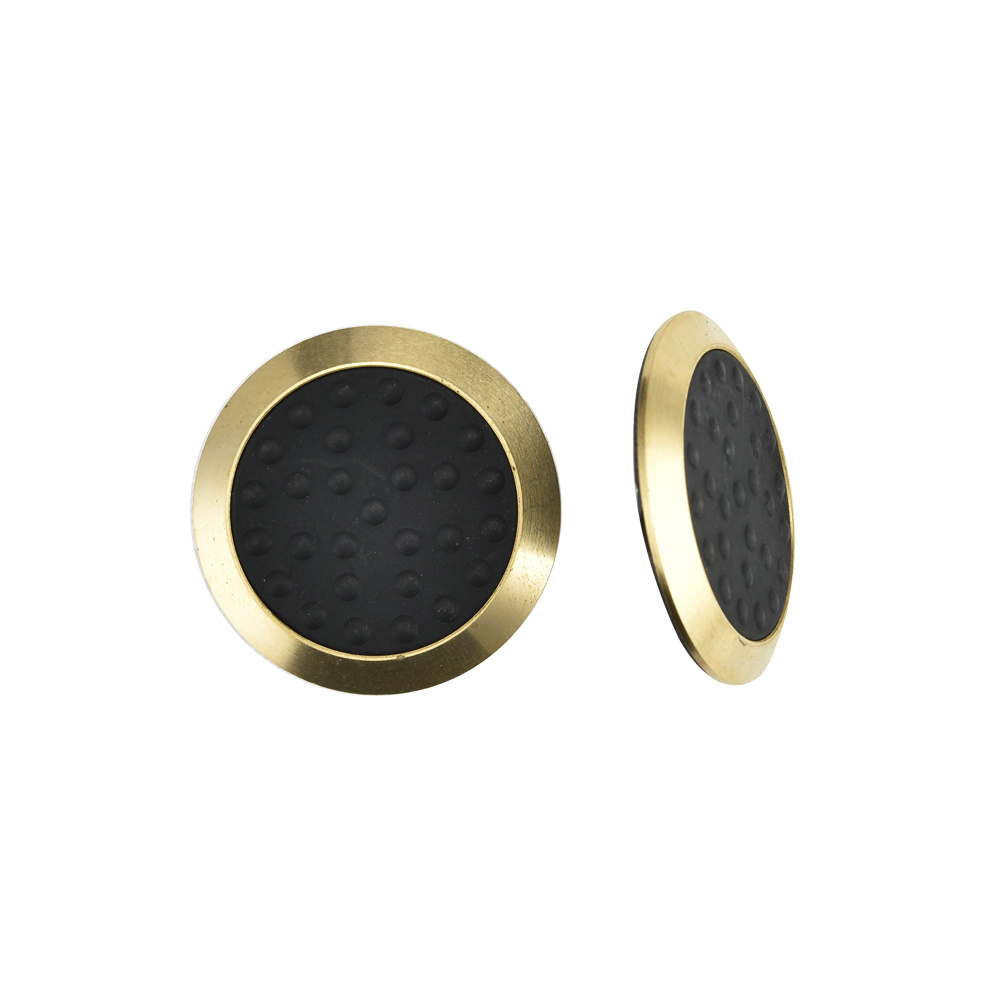 Brass Tactile Walking Surface Indicators Studs Dots with PU Insert RY-DB215