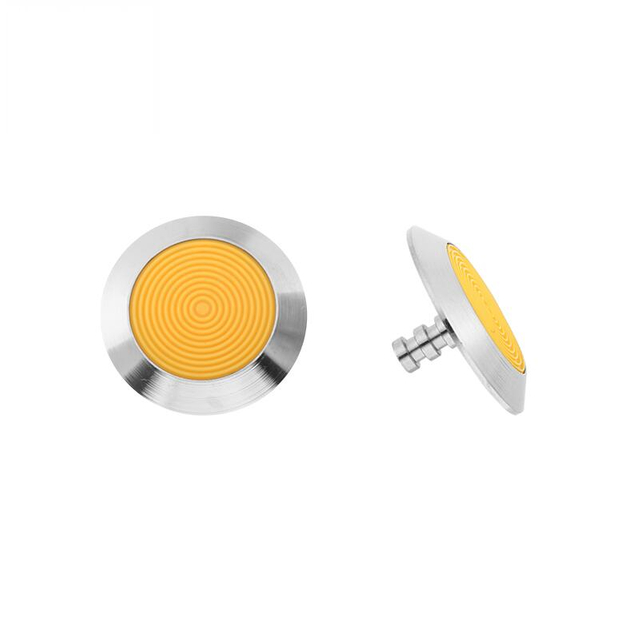 Indicatore tattile in acciaio inossidabile da 35 mm di alta qualit&agrave; con inserto in plastica/PU RY-DS108/118