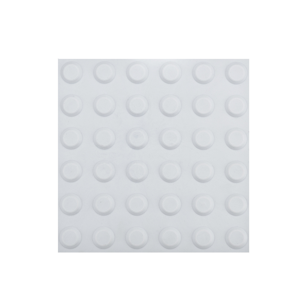 Polyurethane Plastic PU PVC Warning Tactile Tile Mats Anti-slip Plate of 300✖300mm RY-BP501
