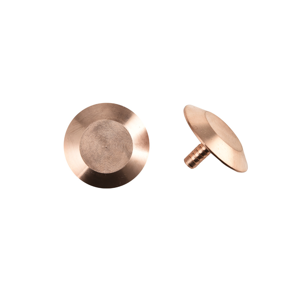 Red Bronze Copper Tactile Walking Surface Indicators Studs RY-DB208